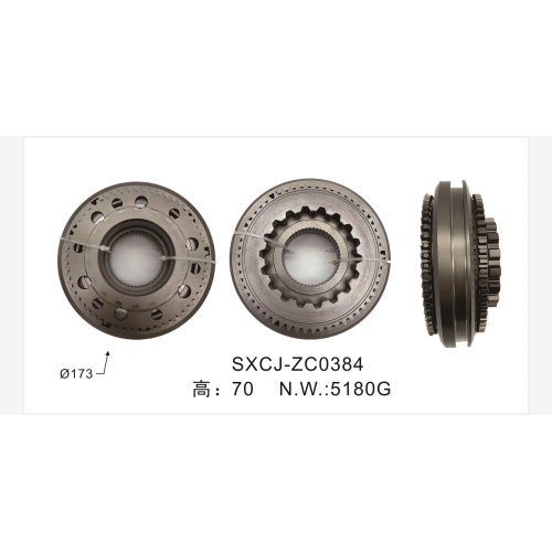 8JS125T-1707140 Transmission Assembly Gearbox Chinese Car Heavy duty truck transmission synchronizer assembly
